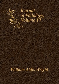 Journal of Philology, Volume 19