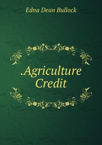 .Agriculture Credit