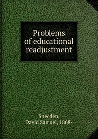 Problems of educational readjustment