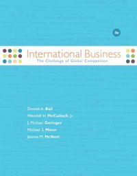 International Business: The Challenge of Global Competition w/ CESIM access card