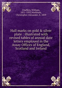 Hall marks on gold & silver plate