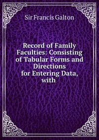 Record of Family Faculties