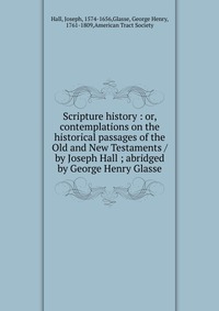 Scripture history