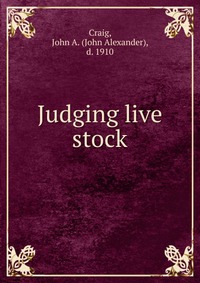 Judging live stock