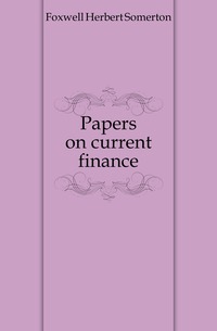 Papers on current finance