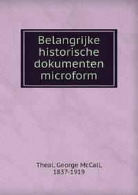 Belangrijke historische dokumenten microform