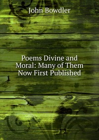 Poems Divine and Moral