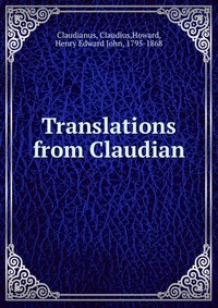 Translations from Claudian