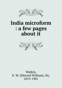 India microform