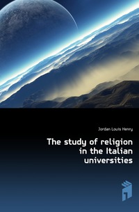 The study of religion in the Italian universities