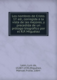 Los nombres de Cristo