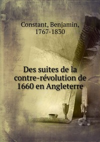 Des suites de la contre-revolution de 1660 en Angleterre