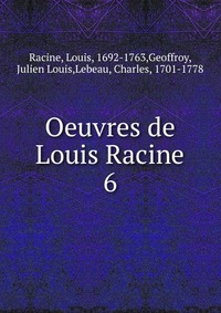 Oeuvres de Louis Racine