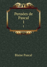 Pensees de Pascal