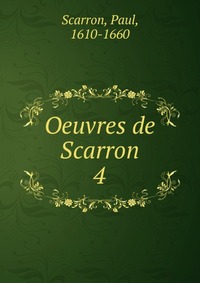 Oeuvres de Scarron