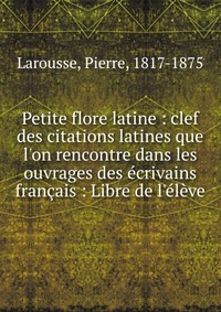 Petite flore latine