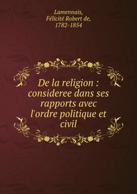 De la religion