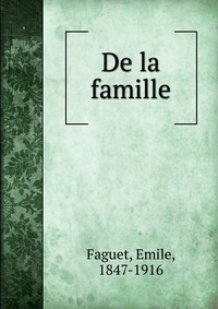 De la famille