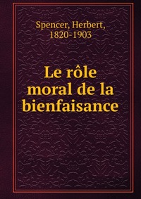 Le role moral de la bienfaisance