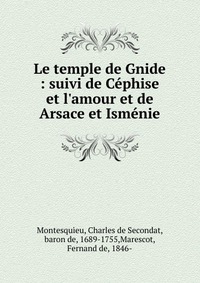 Le temple de Gnide