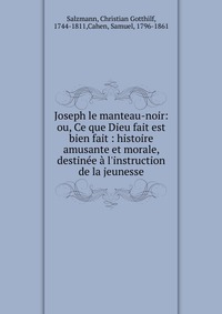 Joseph le manteau-noir