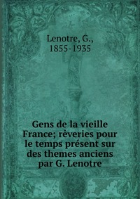 Gens de la vieille France