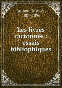 Les livres cartonnes