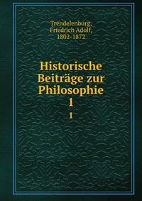 Historische Beitrage zur Philosophie