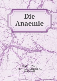 Die Anaemie