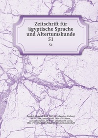 Zeitschrift fur agyptische Sprache und Altertumskunde