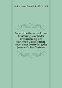 Botanische Grammatik