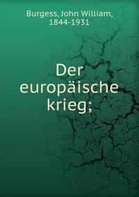 Der europaische krieg