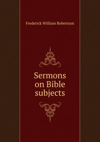 Sermons on Bible subjects