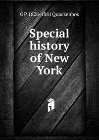 Special history of New York