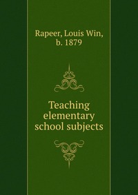 Teaching elementary school subjects