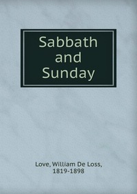 Sabbath and Sunday