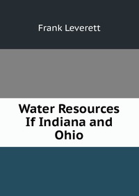 Water Resources If Indiana and Ohio