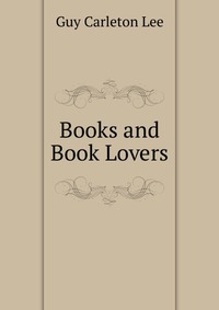 Books and Book Lovers