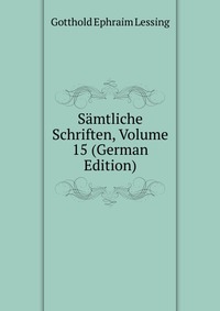 Samtliche Schriften, Volume 15 (German Edition)