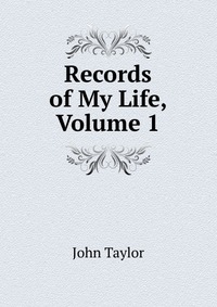 Records of My Life, Volume 1