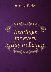 Readings for every day in Lent