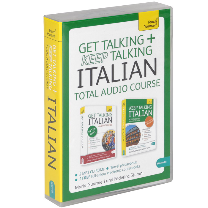 Get Talking and Keep Talking Italian: Total Audio Course (аудиокурс на 2 CD + разговорник)