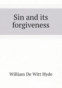 Sin and its forgiveness