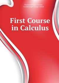 First Course in Calculus