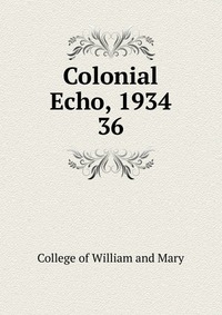 Colonial Echo, 1934