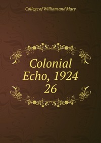 Colonial Echo, 1924