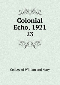 Colonial Echo, 1921