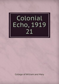 Colonial Echo, 1919