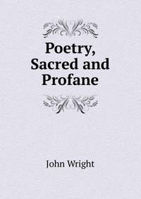 Poetry, Sacred and Profane