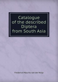 Catalogue of the described Diptera from South Asia